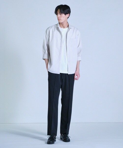 MEN'S BIGI / メンズビギ その他パンツ | ライトアムンゼンジャージーピンタックパンツ＜ストレッチ・ハンドウォッシャブル＞ | 詳細9
