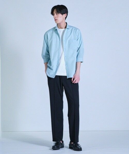 MEN'S BIGI / メンズビギ その他パンツ | ライトアムンゼンジャージーピンタックパンツ＜ストレッチ・ハンドウォッシャブル＞ | 詳細11