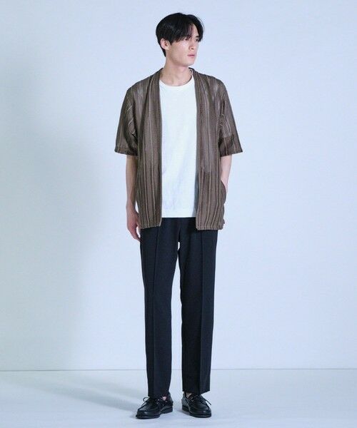 MEN'S BIGI / メンズビギ その他パンツ | ライトアムンゼンジャージーピンタックパンツ＜ストレッチ・ハンドウォッシャブル＞ | 詳細13