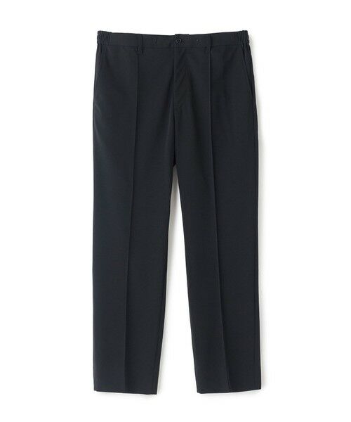 MEN'S BIGI / メンズビギ その他パンツ | ライトアムンゼンジャージーピンタックパンツ＜ストレッチ・ハンドウォッシャブル＞（ブラック）