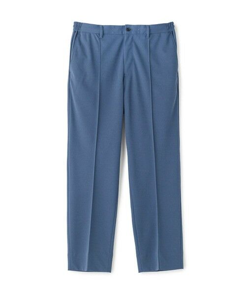 MEN'S BIGI / メンズビギ その他パンツ | ライトアムンゼンジャージーピンタックパンツ＜ストレッチ・ハンドウォッシャブル＞（ブルー）