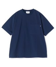 MEN'S BIGI / メンズビギ Tシャツ | ペーパータッチドローコードTシャツ＜ストレッチ・速乾・マシンウォッシャブル・イージーケア接触冷感＞
