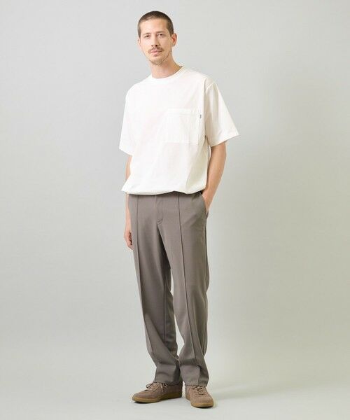 MEN'S BIGI / メンズビギ Tシャツ | ペーパータッチドローコードTシャツ＜ストレッチ・速乾・マシンウォッシャブル・イージーケア接触冷感＞ | 詳細2
