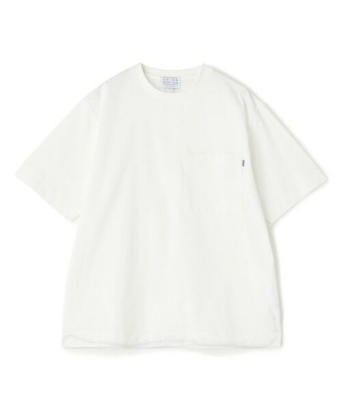 MEN'S BIGI / メンズビギ Tシャツ | ペーパータッチドローコードTシャツ＜ストレッチ・速乾・マシンウォッシャブル・イージーケア接触冷感＞（ホワイト）