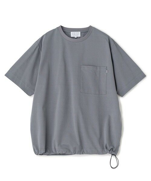 MEN'S BIGI / メンズビギ Tシャツ | ペーパータッチドローコードTシャツ＜ストレッチ・速乾・マシンウォッシャブル・イージーケア接触冷感＞ | 詳細3