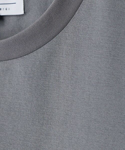MEN'S BIGI / メンズビギ Tシャツ | ペーパータッチドローコードTシャツ＜ストレッチ・速乾・マシンウォッシャブル・イージーケア接触冷感＞ | 詳細6
