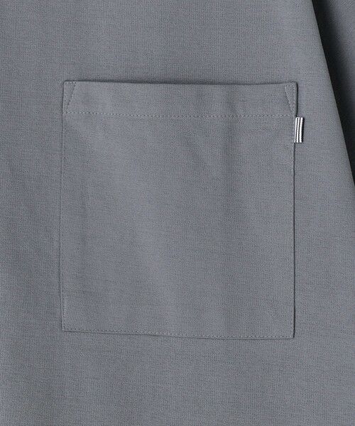 MEN'S BIGI / メンズビギ Tシャツ | ペーパータッチドローコードTシャツ＜ストレッチ・速乾・マシンウォッシャブル・イージーケア接触冷感＞ | 詳細7