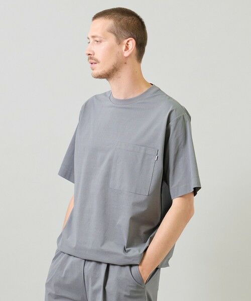MEN'S BIGI / メンズビギ Tシャツ | ペーパータッチドローコードTシャツ＜ストレッチ・速乾・マシンウォッシャブル・イージーケア接触冷感＞ | 詳細6