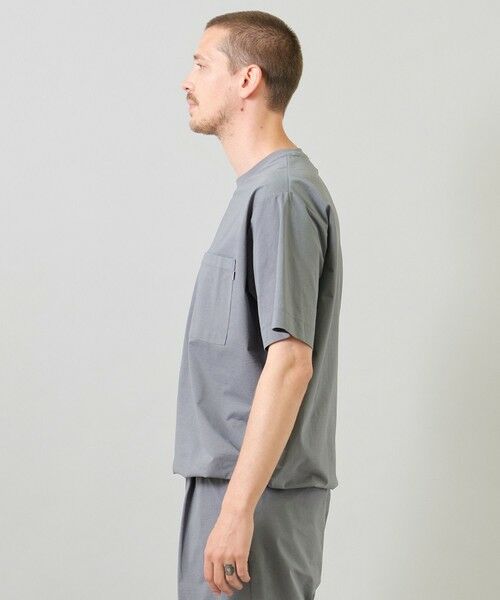 MEN'S BIGI / メンズビギ Tシャツ | ペーパータッチドローコードTシャツ＜ストレッチ・速乾・マシンウォッシャブル・イージーケア接触冷感＞ | 詳細7