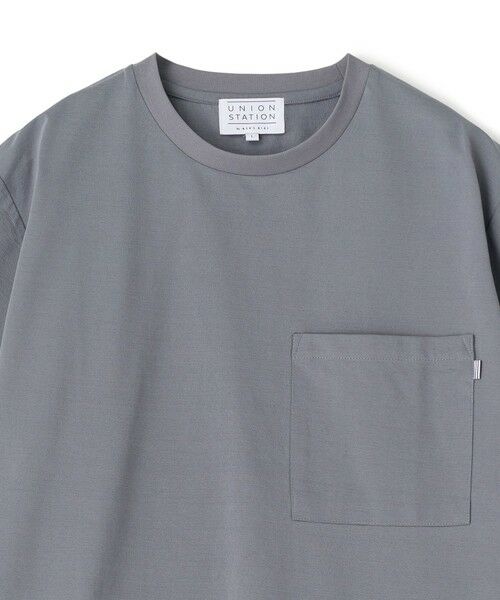 MEN'S BIGI / メンズビギ Tシャツ | ペーパータッチドローコードTシャツ＜ストレッチ・速乾・マシンウォッシャブル・イージーケア接触冷感＞ | 詳細5