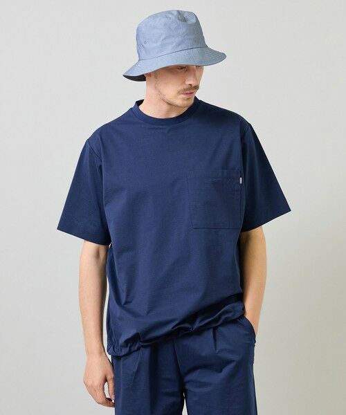 MEN'S BIGI / メンズビギ Tシャツ | ペーパータッチドローコードTシャツ＜ストレッチ・速乾・マシンウォッシャブル・イージーケア接触冷感＞ | 詳細26