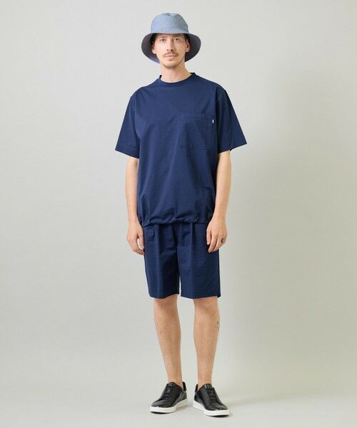 MEN'S BIGI / メンズビギ Tシャツ | ペーパータッチドローコードTシャツ＜ストレッチ・速乾・マシンウォッシャブル・イージーケア接触冷感＞ | 詳細27