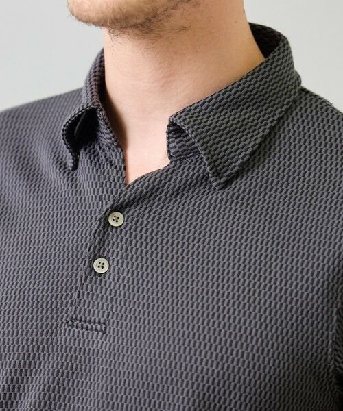 MEN'S BIGI / メンズビギ ポロシャツ | マルチファンクションポロシャツ＜ストレッチ・速乾・イージーケア・ハンドウォッシャブル・UVカット・ 抗菌・防臭＞ | 詳細3