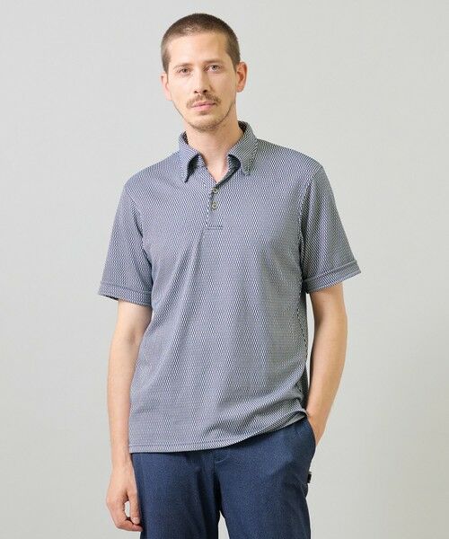 MEN'S BIGI / メンズビギ ポロシャツ | マルチファンクションポロシャツ＜ストレッチ・速乾・イージーケア・ハンドウォッシャブル・UVカット・ 抗菌・防臭＞ | 詳細10