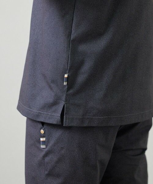 MEN'S BIGI / メンズビギ ポロシャツ | ドットメッシュプリントポロシャツ＜ストレッチ・軽量・ハンドウォッシャブル・通気性＞ | 詳細9