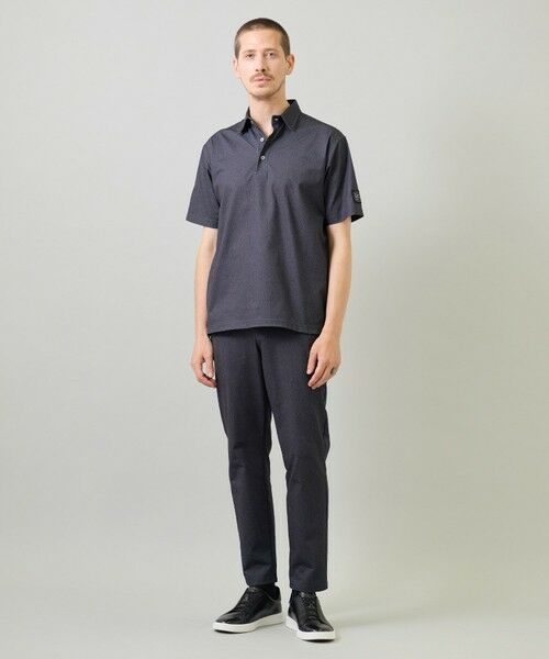 MEN'S BIGI / メンズビギ ポロシャツ | ドットメッシュプリントポロシャツ＜ストレッチ・軽量・ハンドウォッシャブル・通気性＞ | 詳細10