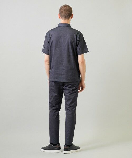 MEN'S BIGI / メンズビギ ポロシャツ | ドットメッシュプリントポロシャツ＜ストレッチ・軽量・ハンドウォッシャブル・通気性＞ | 詳細12