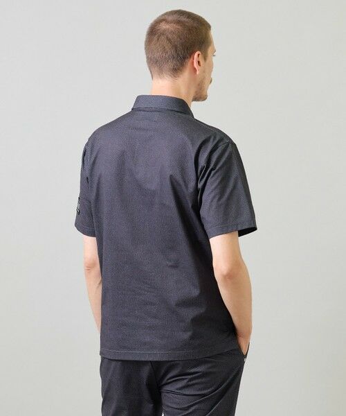MEN'S BIGI / メンズビギ ポロシャツ | ドットメッシュプリントポロシャツ＜ストレッチ・軽量・ハンドウォッシャブル・通気性＞ | 詳細6
