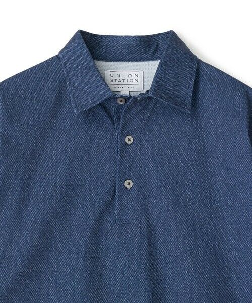 MEN'S BIGI / メンズビギ ポロシャツ | ドットメッシュプリントポロシャツ＜ストレッチ・軽量・ハンドウォッシャブル・通気性＞ | 詳細6