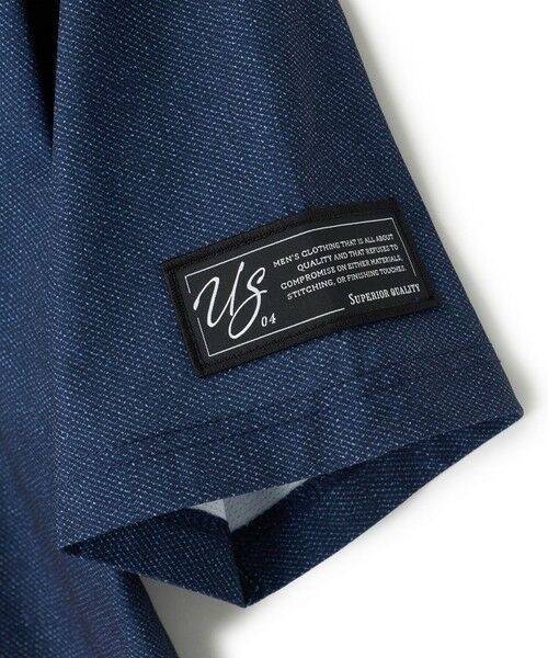 MEN'S BIGI / メンズビギ ポロシャツ | ドットメッシュプリントポロシャツ＜ストレッチ・軽量・ハンドウォッシャブル・通気性＞ | 詳細9