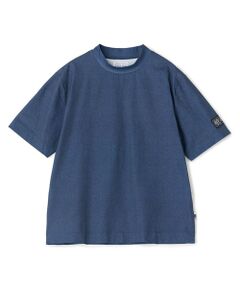 MEN'S BIGI / メンズビギ Tシャツ | ドットメッシュプリントモックネックTシャツ＜ストレッチ・軽量・ハンドウォッシャブル・通気性＞