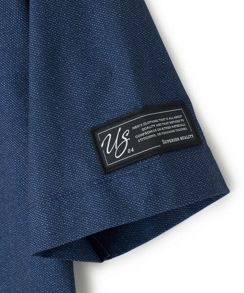 MEN'S BIGI / メンズビギ Tシャツ | ドットメッシュプリントモックネックTシャツ＜ストレッチ・軽量・ハンドウォッシャブル・通気性＞ | 詳細8