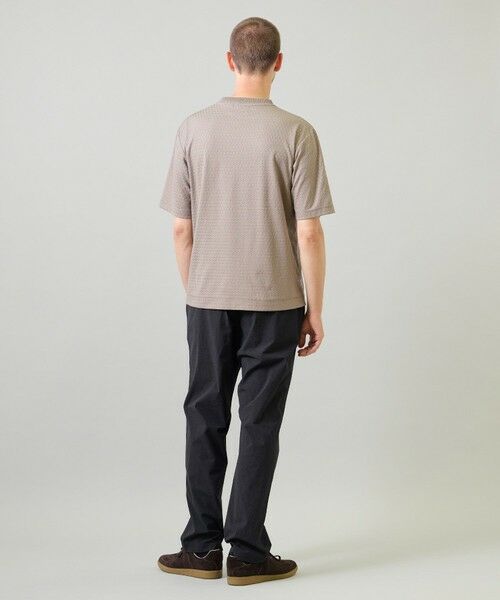 MEN'S BIGI / メンズビギ Tシャツ | マルチファンクションジャガードTシャツ＜ストレッチ・速乾・イージーケア・ハンドウォッシャブル・UVカット・抗菌・防臭＞ | 詳細10