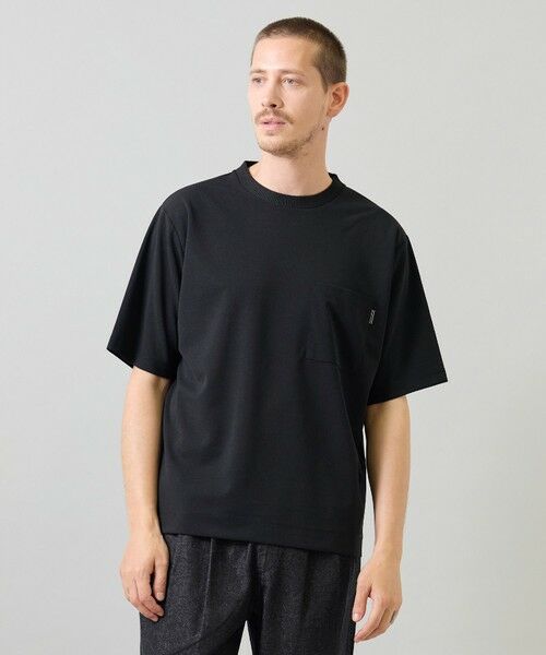 MEN'S BIGI / メンズビギ Tシャツ | 梨地ポンチポケットTシャツ＜ストレッチ・マシンウォッシャブル＞ | 詳細14