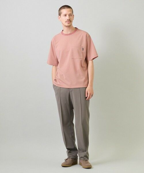MEN'S BIGI / メンズビギ Tシャツ | 梨地ポンチポケットTシャツ＜ストレッチ・マシンウォッシャブル＞ | 詳細18