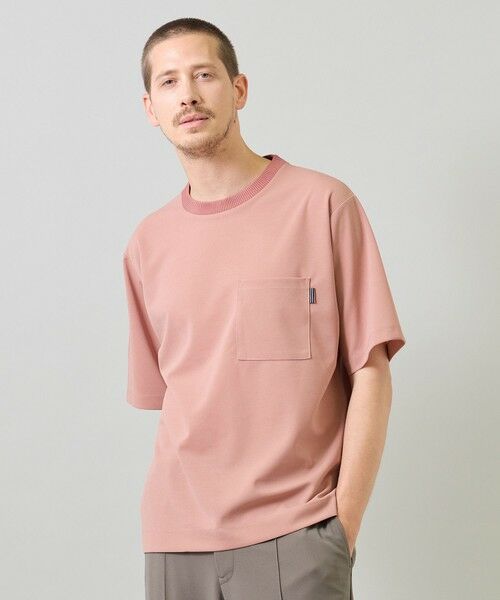MEN'S BIGI / メンズビギ Tシャツ | 梨地ポンチポケットTシャツ＜ストレッチ・マシンウォッシャブル＞ | 詳細19