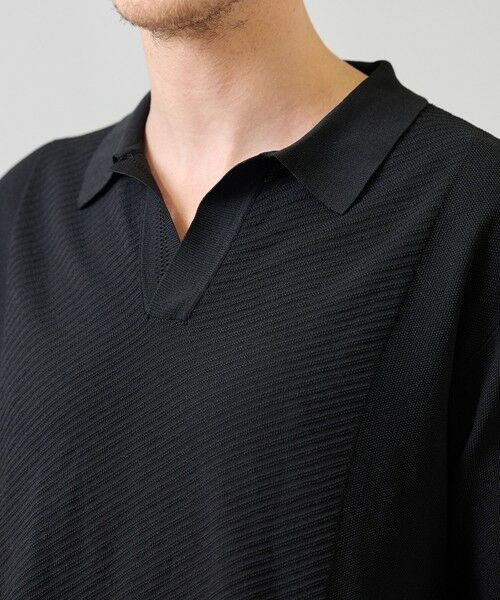 MEN'S BIGI / メンズビギ ポロシャツ | ポリエステルニットポロシャツ | 詳細3