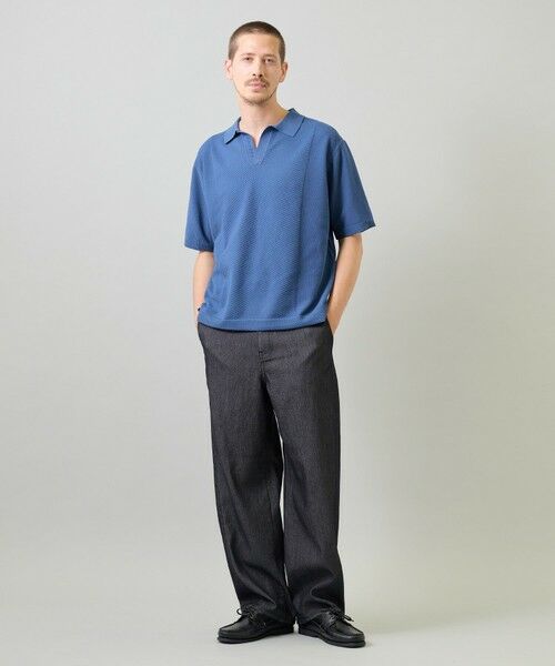 MEN'S BIGI / メンズビギ ポロシャツ | ポリエステルニットポロシャツ | 詳細18