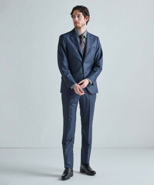 MEN'S BIGI / メンズビギ ネクタイ | 【TIE YOUR TIE /タイユアタイ】フローラル×シャドーストライプ柄ネクタイ | 詳細6