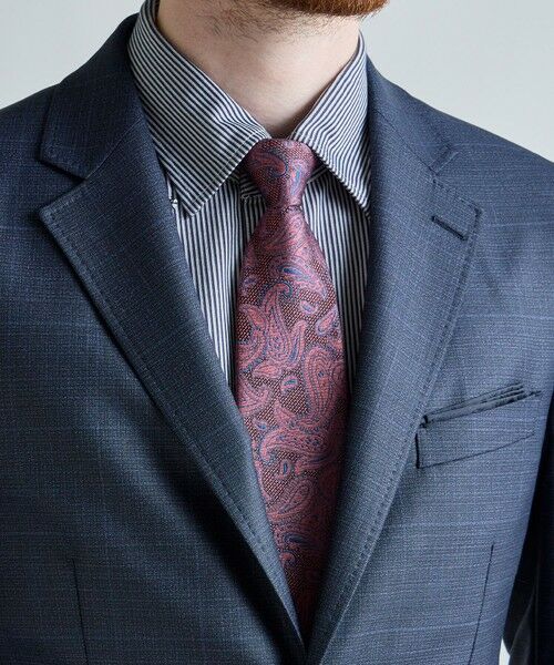 MEN'S BIGI / メンズビギ ネクタイ | 【TIE YOUR TIE /タイユアタイ】配色ペイズリー柄ネクタイ | 詳細1
