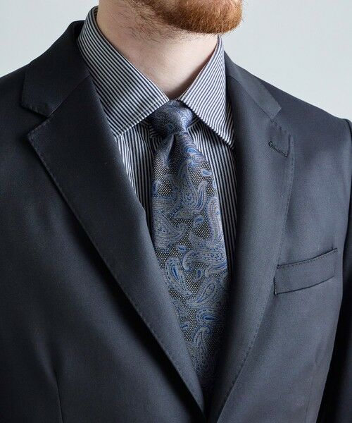 MEN'S BIGI / メンズビギ ネクタイ | 【TIE YOUR TIE /タイユアタイ】配色ペイズリー柄ネクタイ | 詳細5