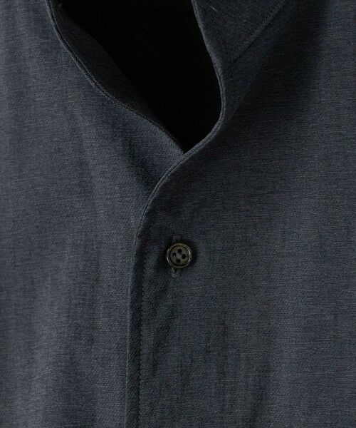 MEN'S BIGI / メンズビギ シャツ・ブラウス | SMARTTECH ナイロンストレッチ スタンドカラーシャツ＜接触冷感/ストレッチ/防シワ性/ウォッシャブル＞ | 詳細4
