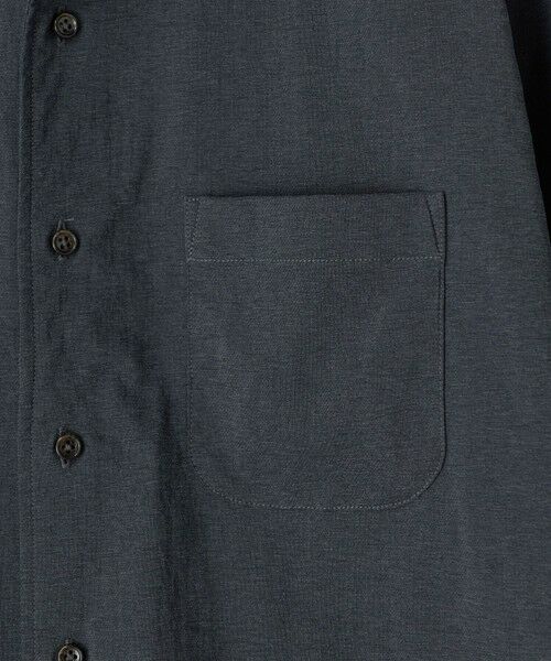 MEN'S BIGI / メンズビギ シャツ・ブラウス | SMARTTECH ナイロンストレッチ スタンドカラーシャツ＜接触冷感/ストレッチ/防シワ性/ウォッシャブル＞ | 詳細6