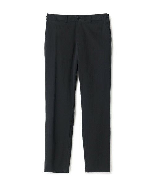 MEN'S BIGI / メンズビギ スラックス・ドレスパンツ | SMARTTECH ナイロンストレッチ イージーテーパードパンツ＜接触冷感/ストレッチ/防シワ性/ウォッシャブル＞（ブラック）