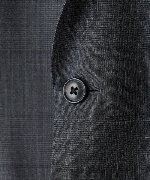 MEN'S BIGI / メンズビギ セットアップ | 【Loro Piana/ロロ・ピアーナ】ウール梳毛 グレンチェック柄スーツ | 詳細6