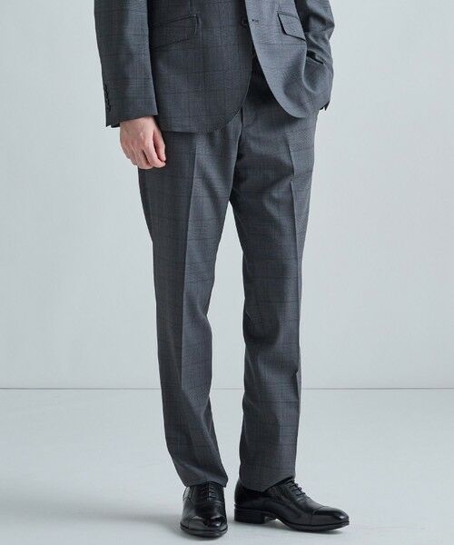 MEN'S BIGI / メンズビギ セットアップ | 【Loro Piana/ロロ・ピアーナ】ウール梳毛 グレンチェック柄スーツ | 詳細2