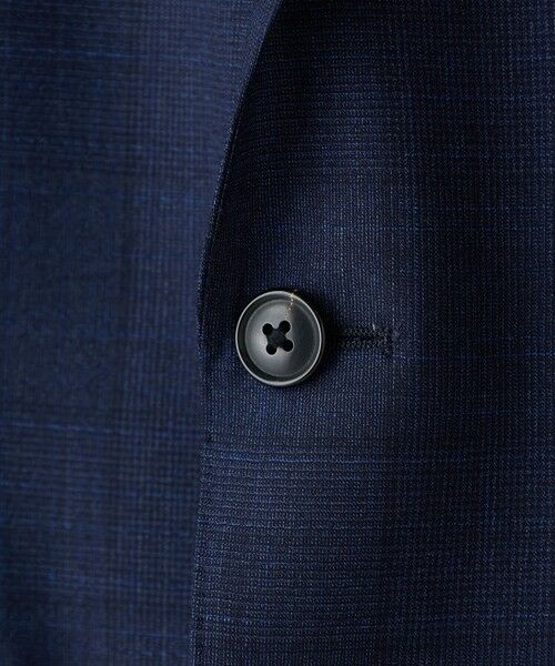 MEN'S BIGI / メンズビギ セットアップ | 【Loro Piana/ロロ・ピアーナ】ウール梳毛 グレンチェック柄スーツ | 詳細11