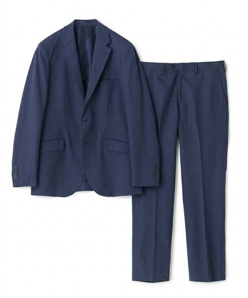 MEN'S BIGI / メンズビギ セットアップ | 【Loro Piana/ロロ・ピアーナ】ウール梳毛 グレンチェック柄スーツ | 詳細14