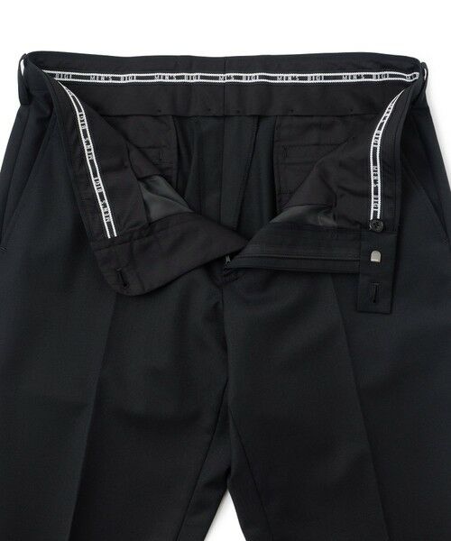 MEN'S BIGI / メンズビギ セットアップ | ウールブレンド ブラックフォーマルスーツ<ストレッチ> | 詳細19