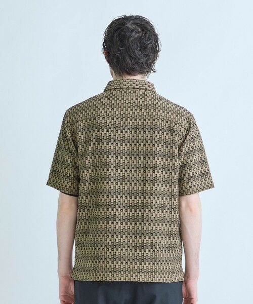 MEN'S BIGI / メンズビギ Tシャツ | シアージオメトリック半袖シャツ | 詳細10