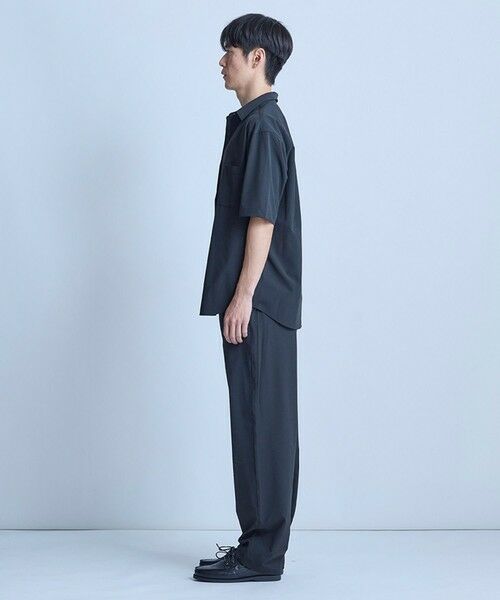 MEN'S BIGI / メンズビギ シャツ・ブラウス | ドットメッシュレギュラーカラーシャツ〈ストレッチ・マシンウォッシャブル・軽量・接触冷感・通気性〉 | 詳細19