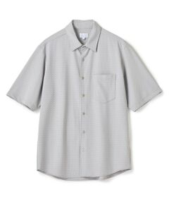 MEN'S BIGI / メンズビギ シャツ・ブラウス | ストレッチナイロンリンクスハーフスリーブシャツ＜ストレッチ・マシンウォッシャブル・接触冷感＞