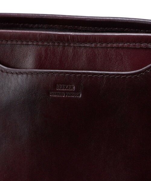 MEN'S BIGI / メンズビギ トートバッグ | 【SEEKER/シーカー】別注 ムラレザー2wayトート&ショルダーバッグ | 詳細9