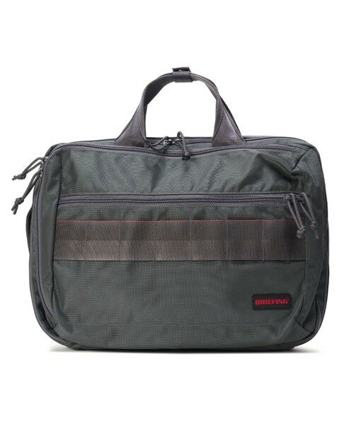 MEN'S BIGI / メンズビギ トートバッグ | 【BRIEFING/ブリーフィング】BS BOX 2WAY PACK AG ブリーフケース（グレー）