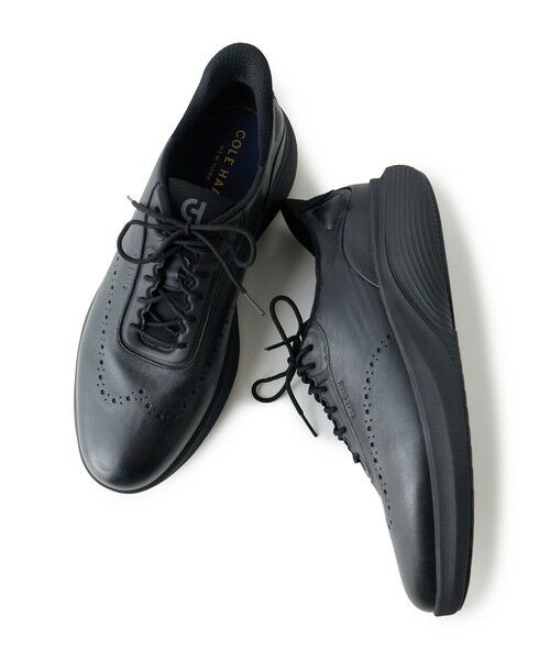 MEN'S BIGI / メンズビギ スニーカー | 【COLE HAAN/コール ハーン】Original Grand Neo Arc Quick-On Wingtip Oxfords（ブラック）