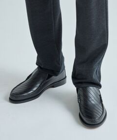 MEN'S BIGI / メンズビギ ビジネス・ドレスシューズ | 《G.H BASSコラボ》トラムステッチレザーローファー